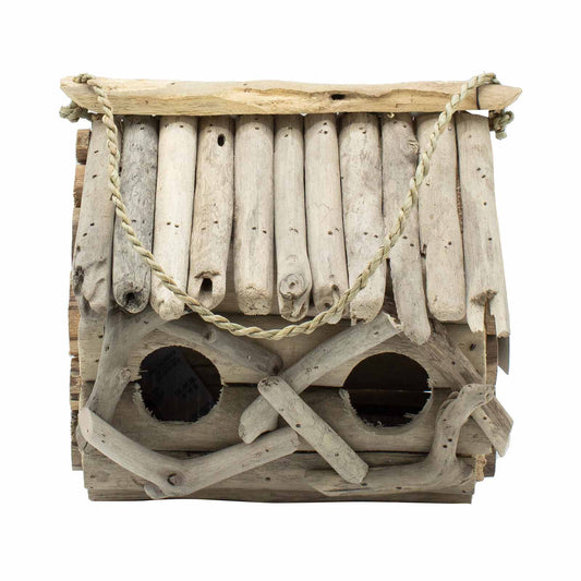 Driftwood Birdbox - Double