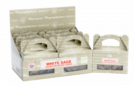 White Sage Backflow Incense Cones