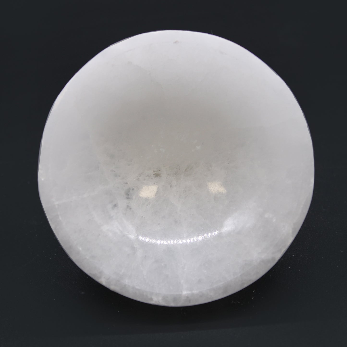 Selenite Round Bowl - 10cm