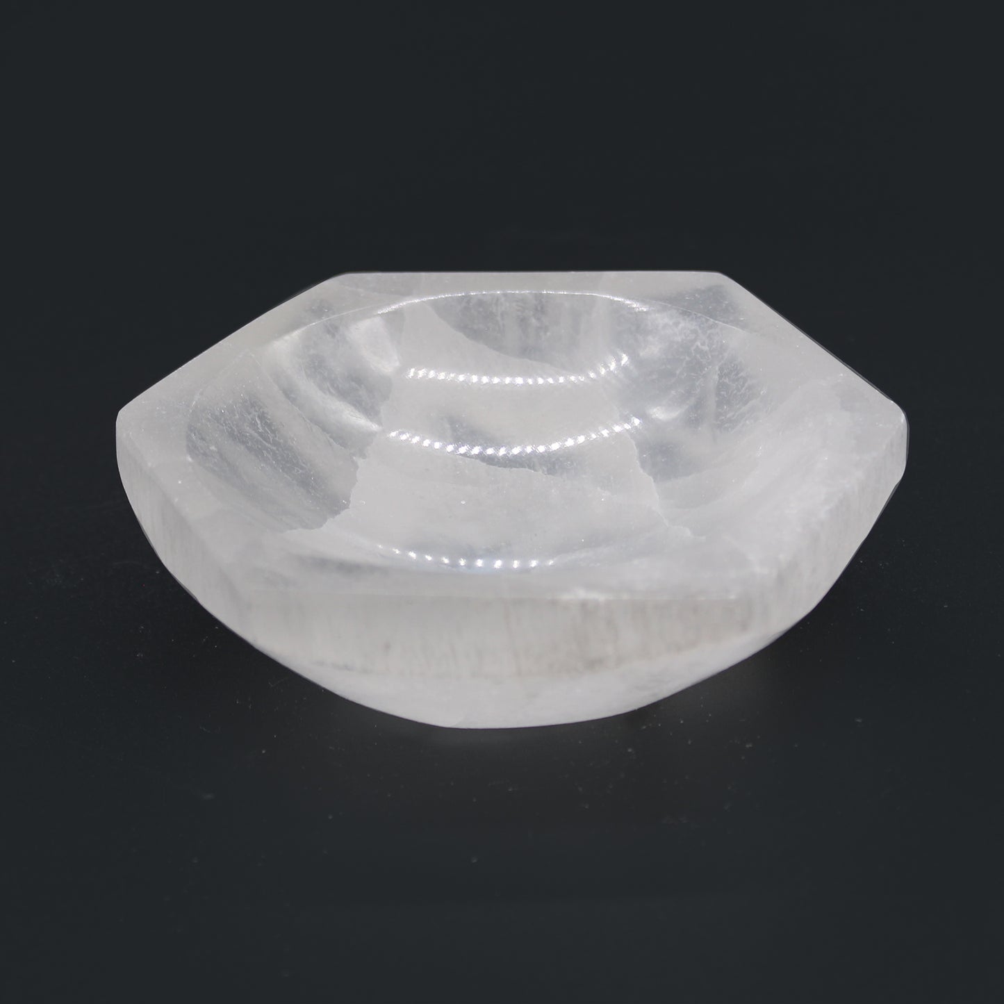 Selenite Hex Bowl - 10cm