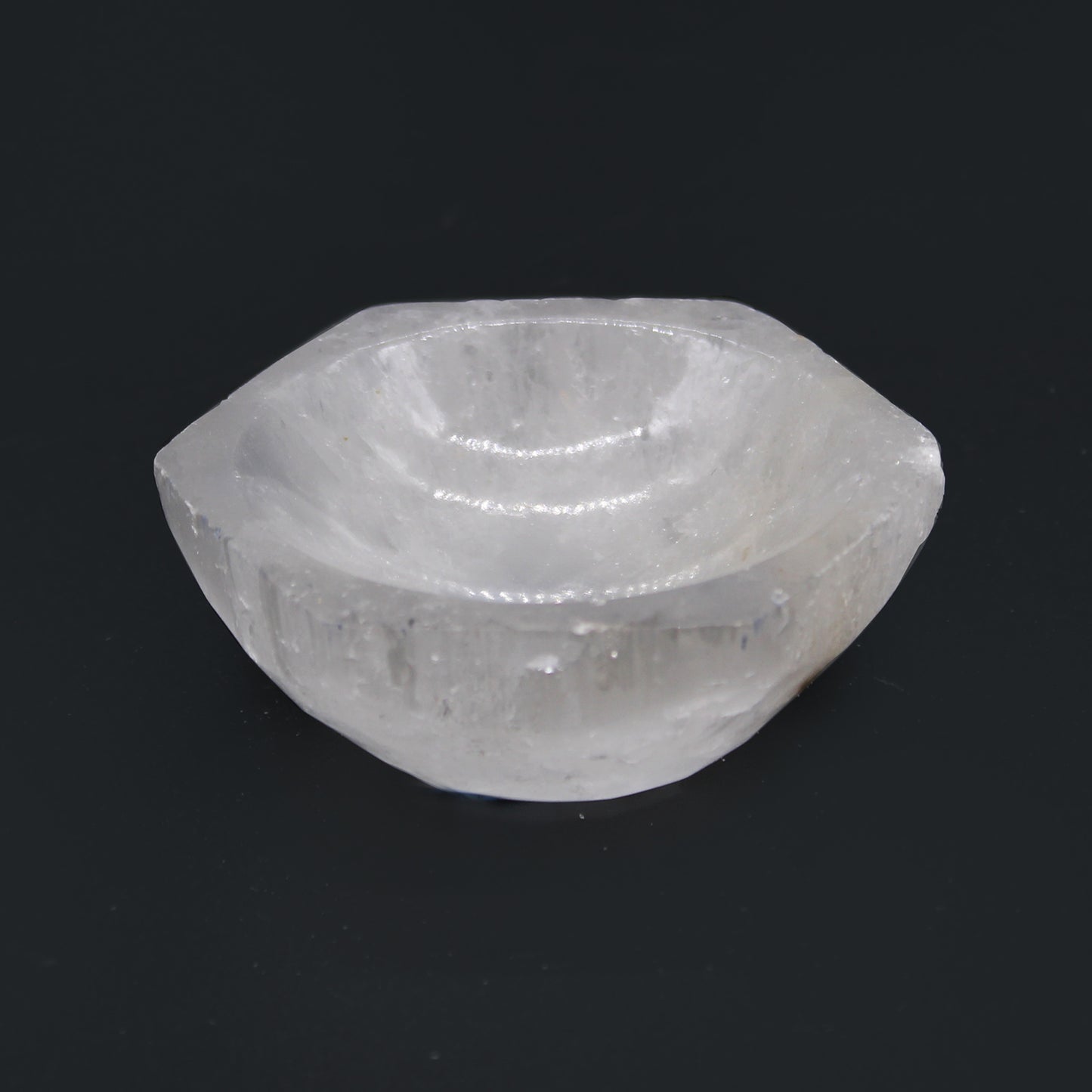 Selenite Hex Bowl - 6cm