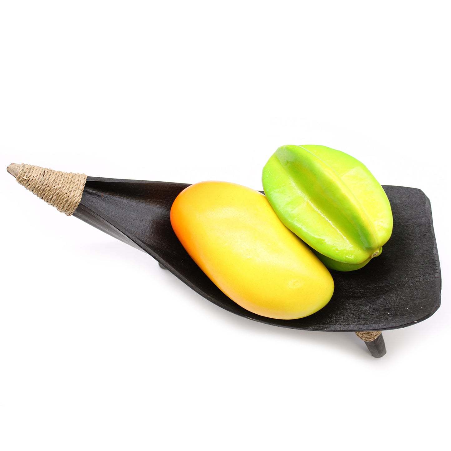 Coconut Leaf Fruit Bowl Set - Chocolate