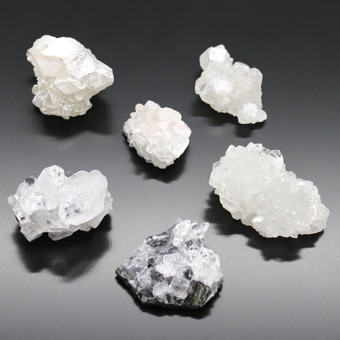 White Appophylite Clusters 20-30mm