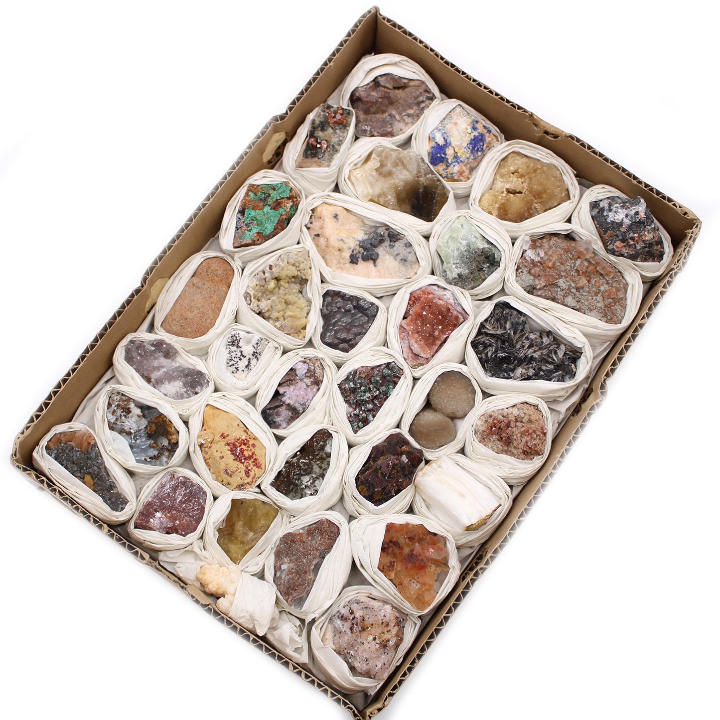 Mineral Specimens - Mixed Pieces (approx 24 pieces)