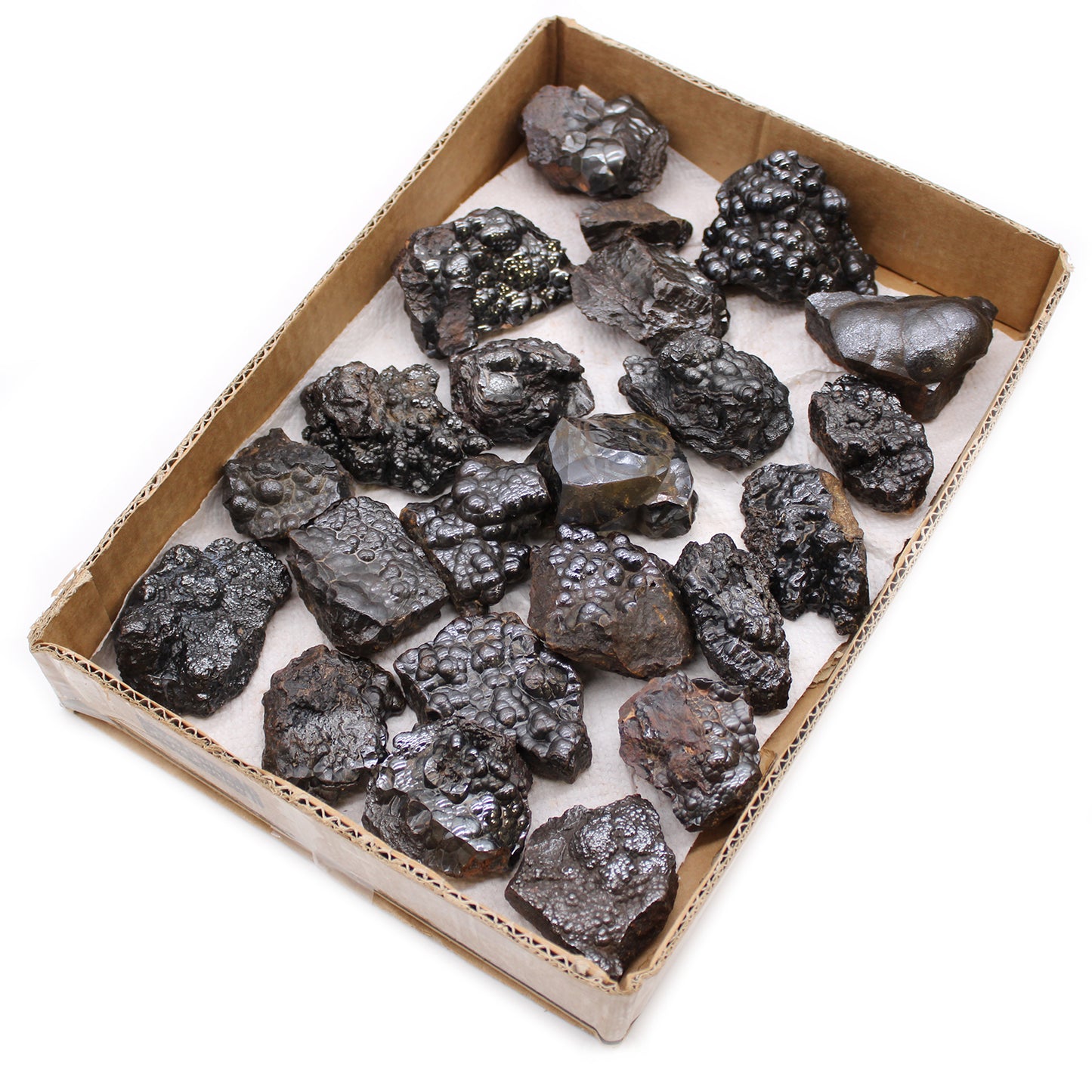 Mineral Specimens - Natural Hematite (approx 20 pieces)