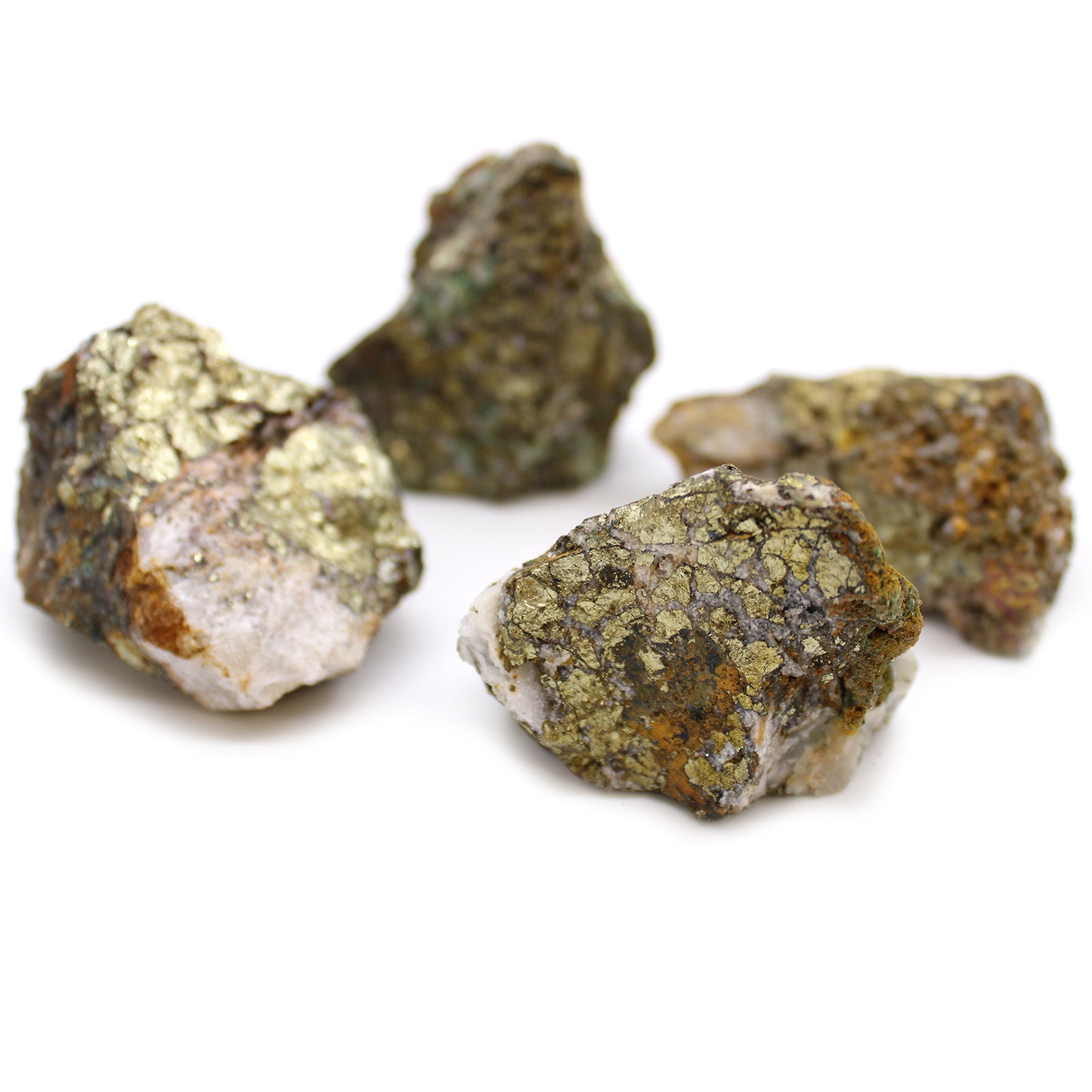 Mineral Specimens - Chalcopyrite (approx 80 pieces)