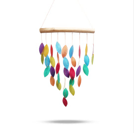 Rainbow Leaf Copis Windchime