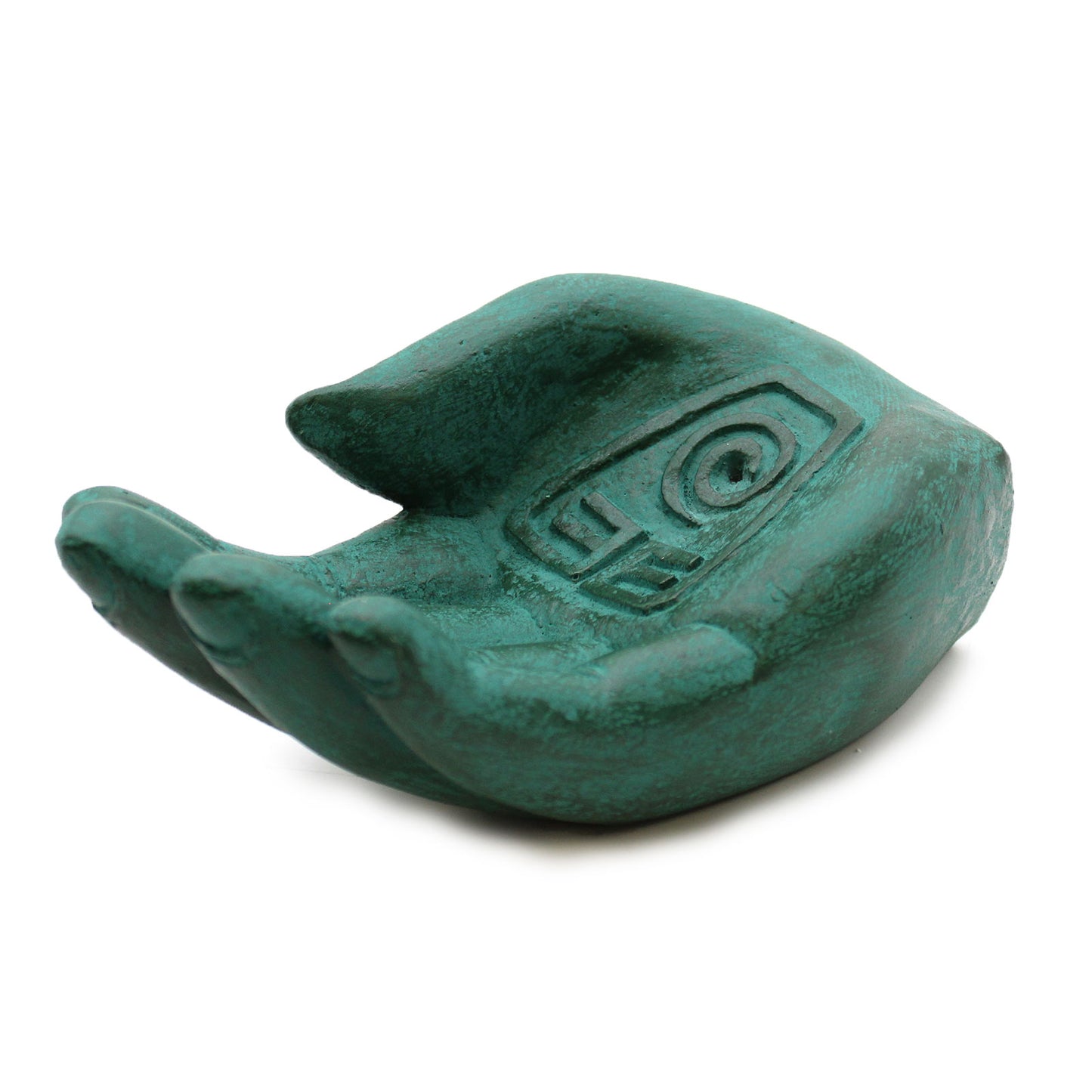 Hand Incense Burner - Earth Protect (green)