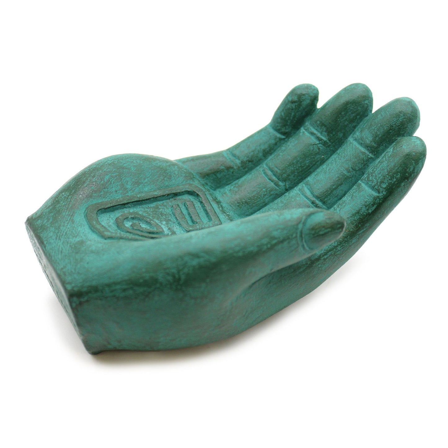 Hand Incense Burner - Earth Protect (green)