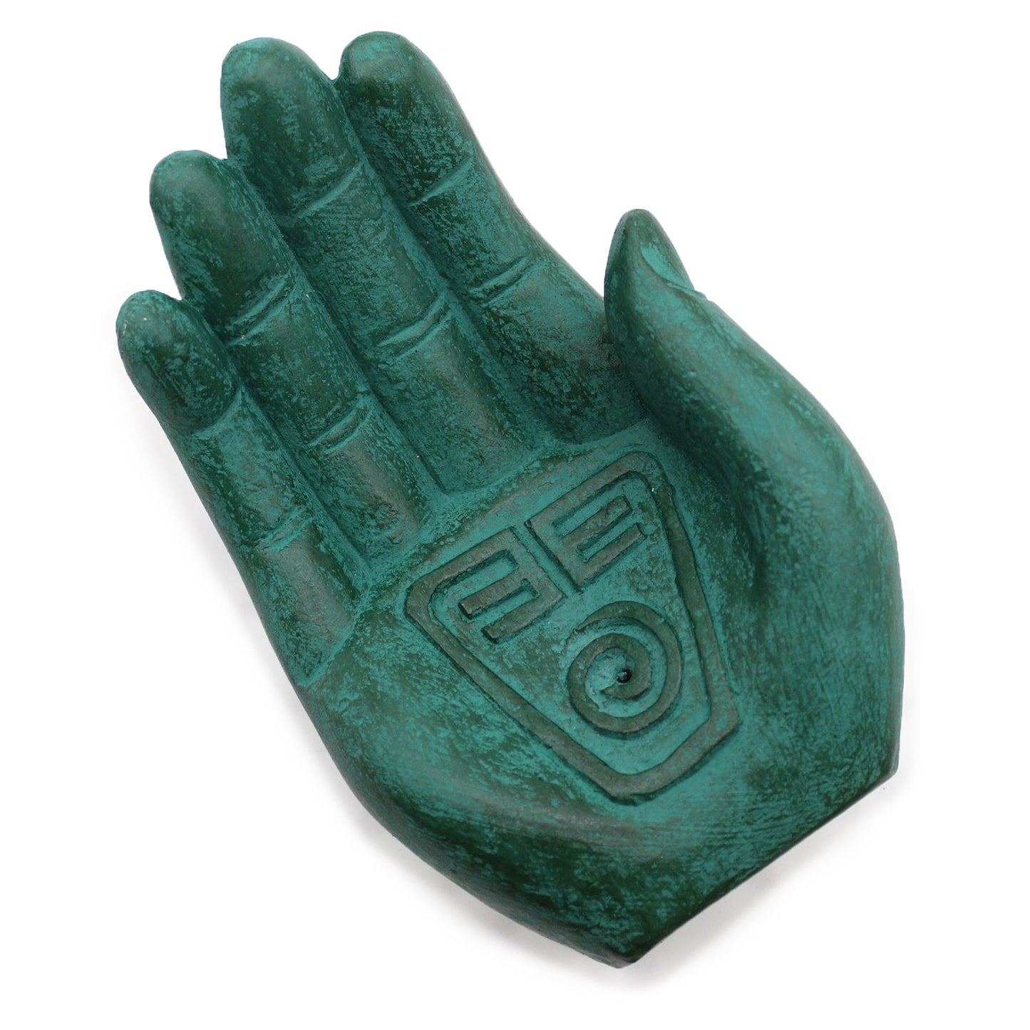 Hand Incense Burner - Earth Protect (green)