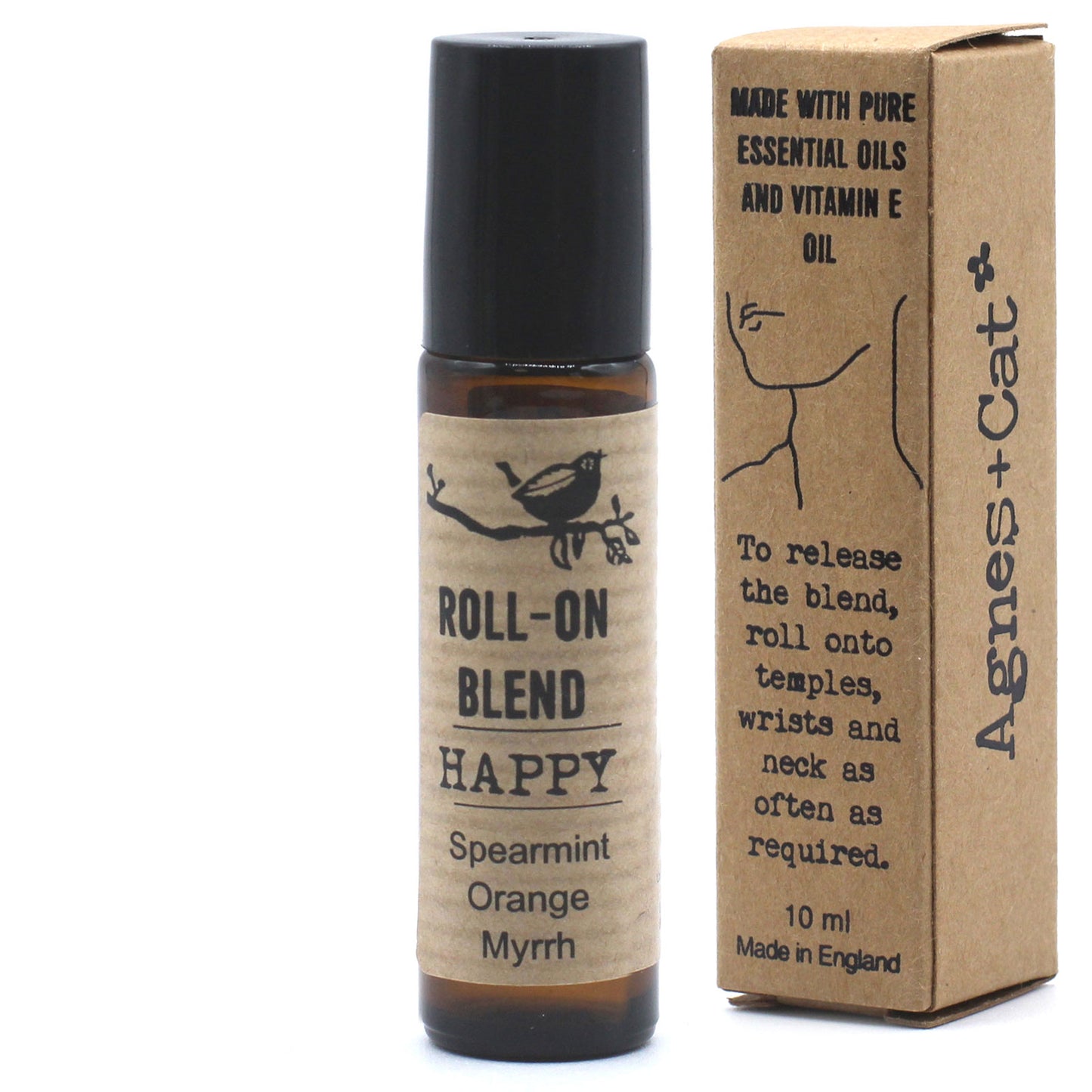 10ml Roll On Essential Oil Blend - HAPPY