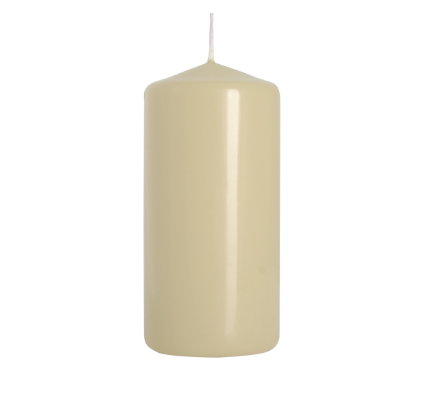 Pillar Candle 50x100mm - Ivory (8 Pack)