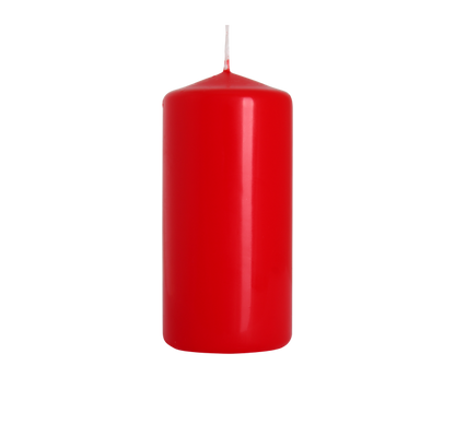 Single Pillar Candle 50x100mm - Red