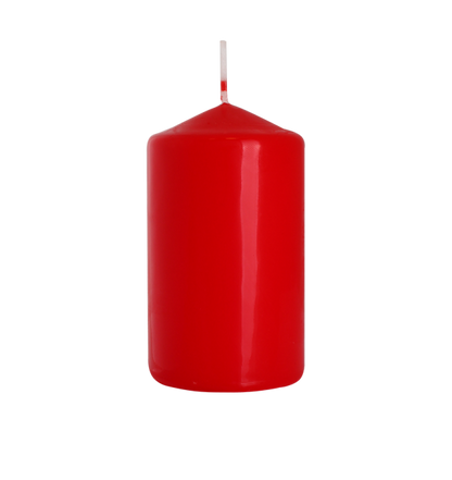 Single Pillar Candle 60x100mm - Red