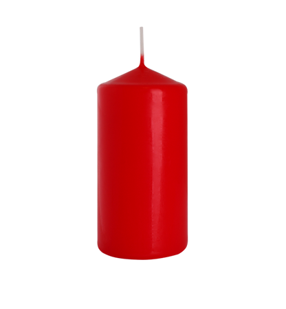 Single Pillar Candle 60x120mm - Red