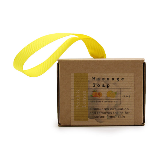 Boxed Massage Soaps - Peach & Lemon