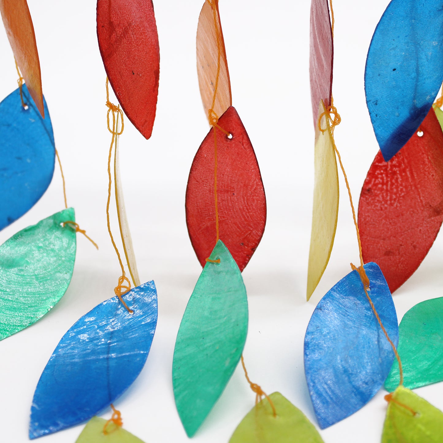 Rainbow Leaf Copis Windchime