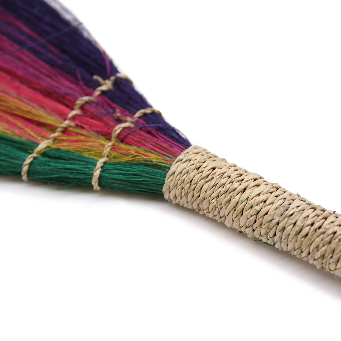 Set 4 - Pampas Broom - Rainbow Colours