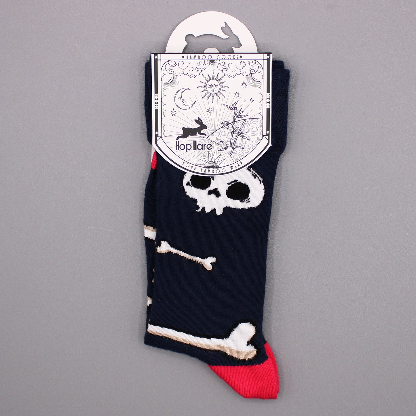 Bamboo Socks (36-40) - Skulls and Bones