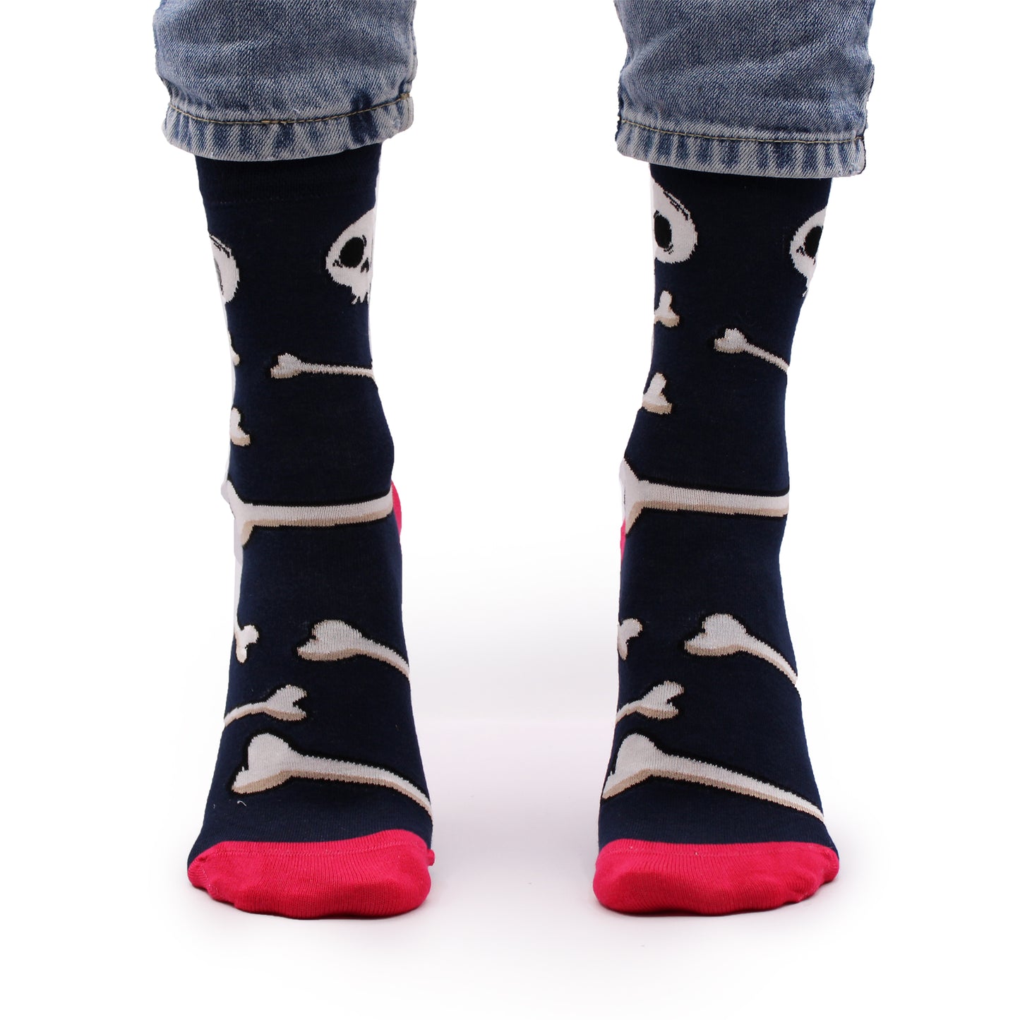 Bamboo Socks (36-40) - Skulls and Bones