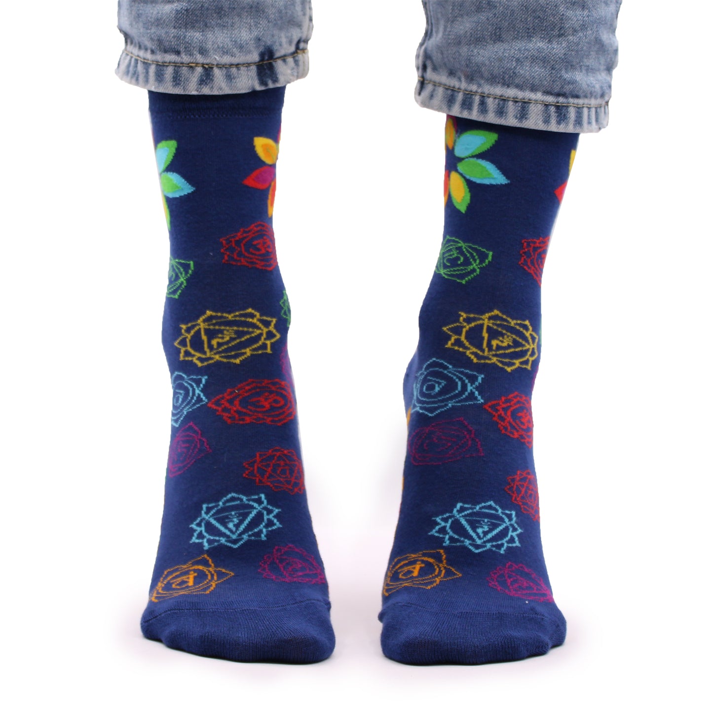 Bamboo Socks (36-40) - Rainbow Chakra