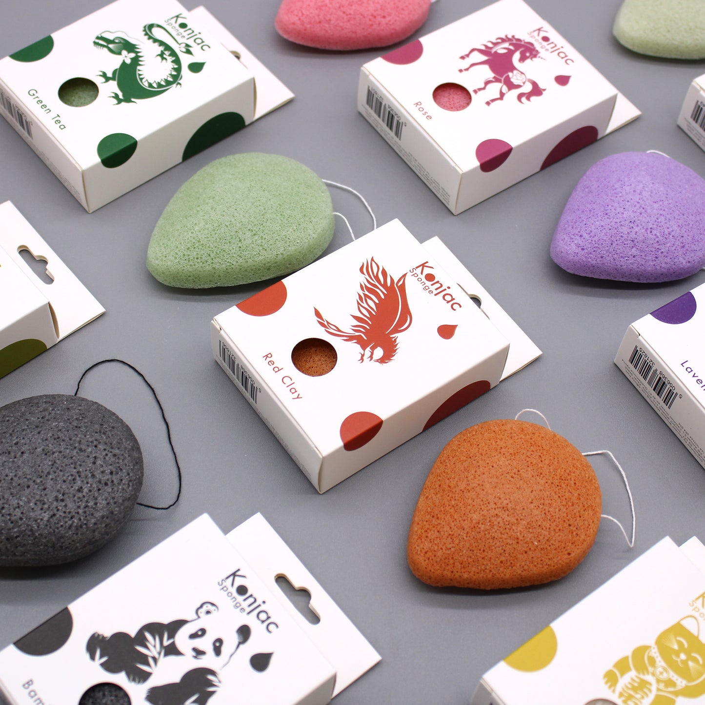 Teardrop Konjac Sponge - Natural - Sensitive skin