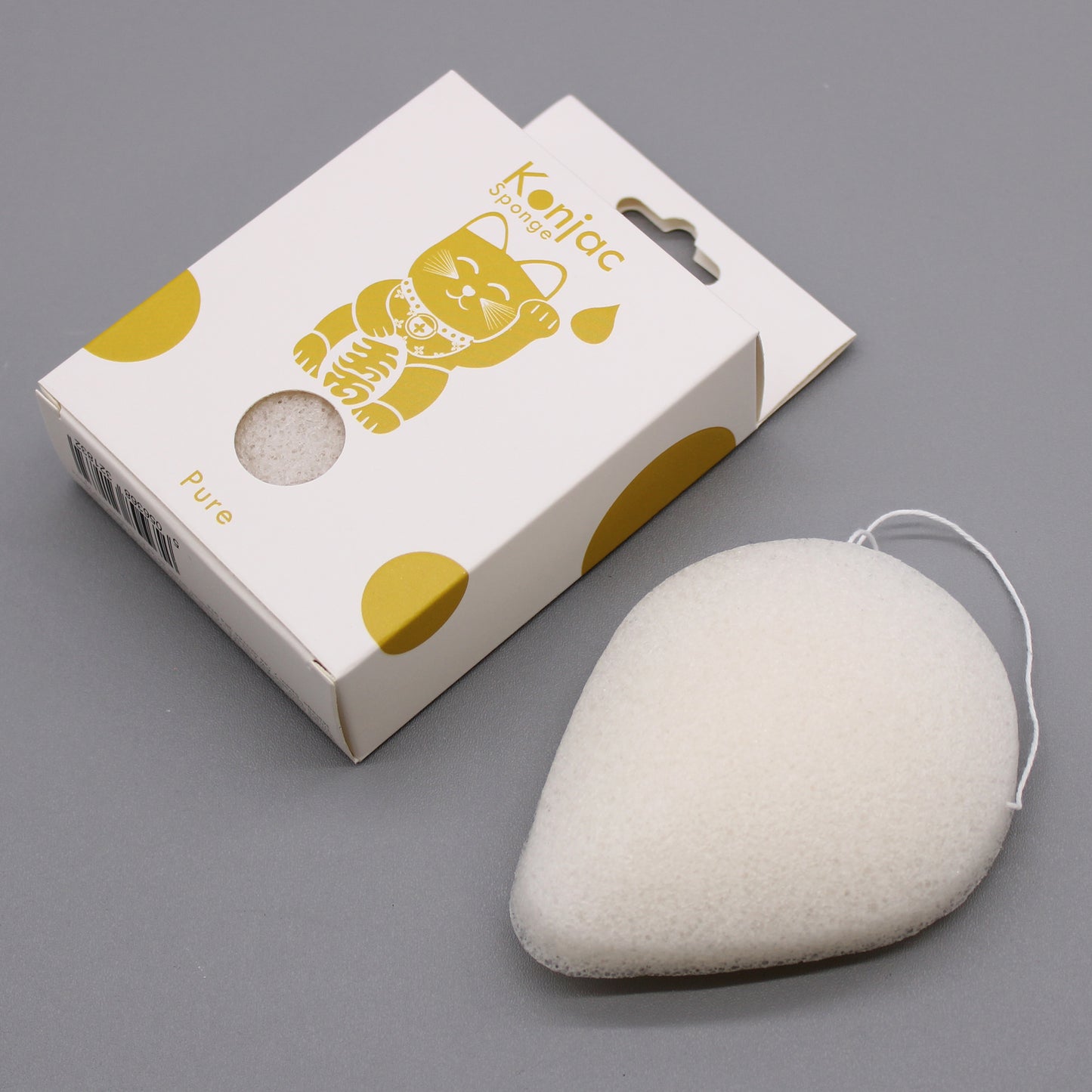 Teardrop Konjac Sponge - Natural - Sensitive skin