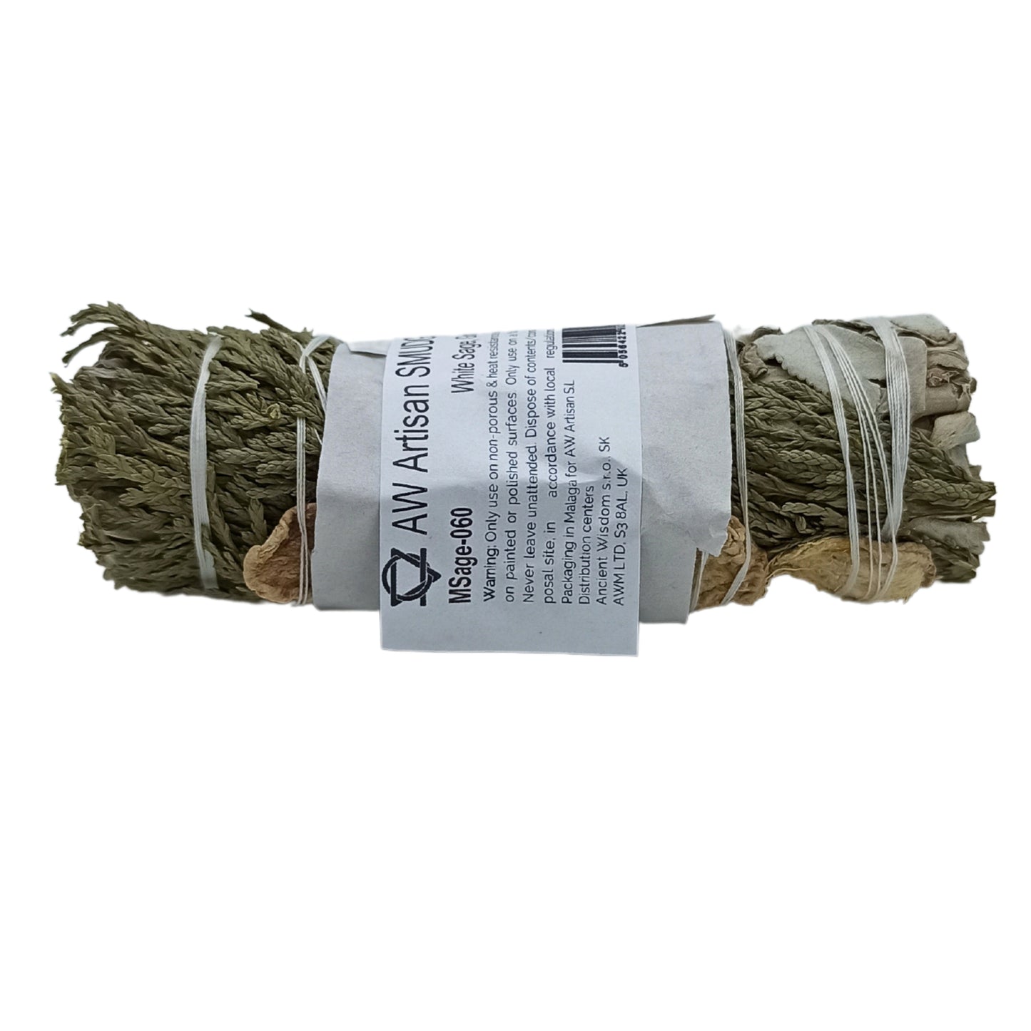 Smudge Stick (Mexico)- White Sage, Ginger and Cedar