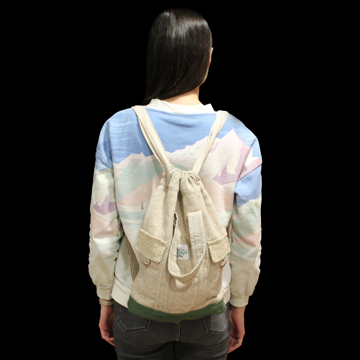 Laptop Backpack - Hemp & Cotton