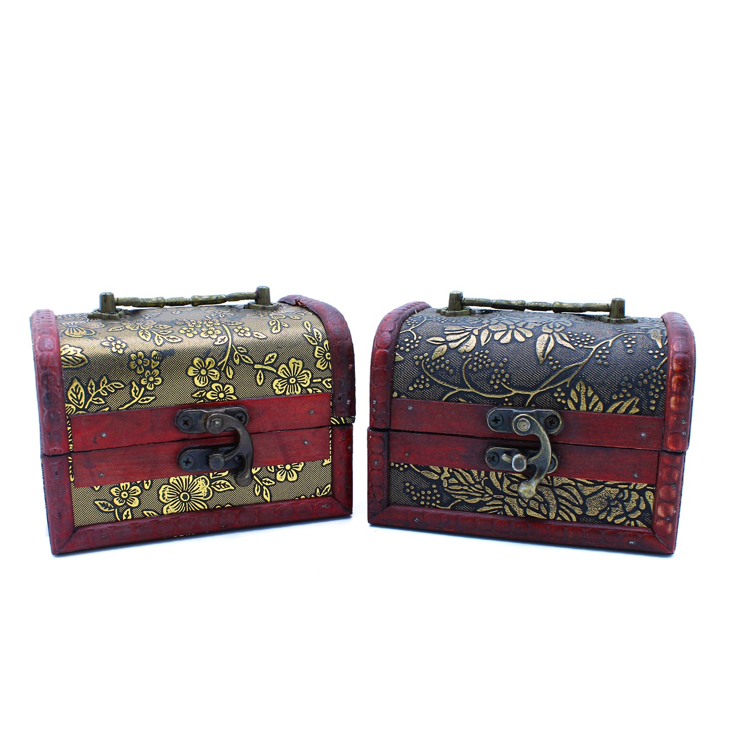 Colonial Boxes - Floral Embossed