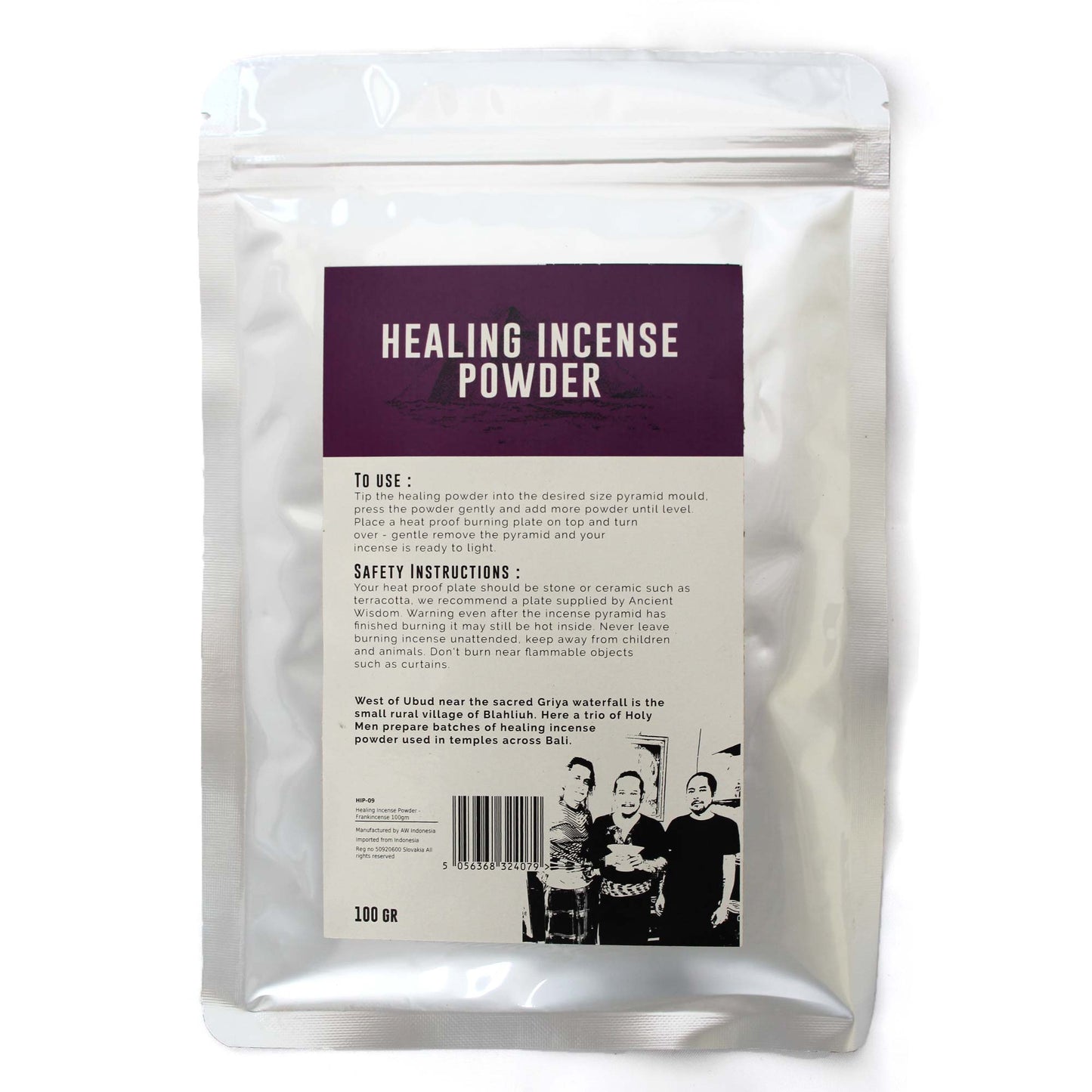 Healing Incense Powder - Frankincense 100gm