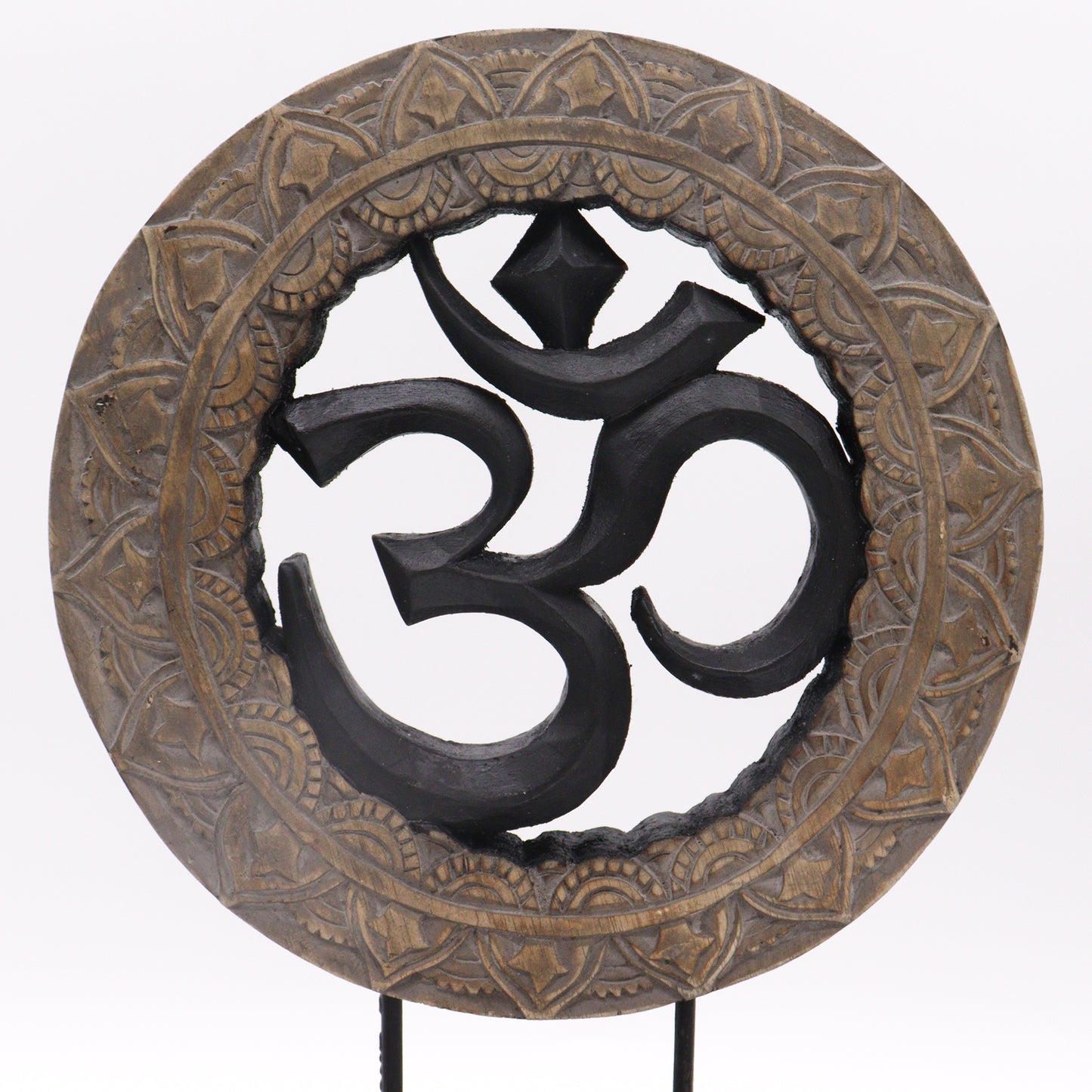 Buddha Feng Shui Set - Om - Grey & Black (2 Designs)