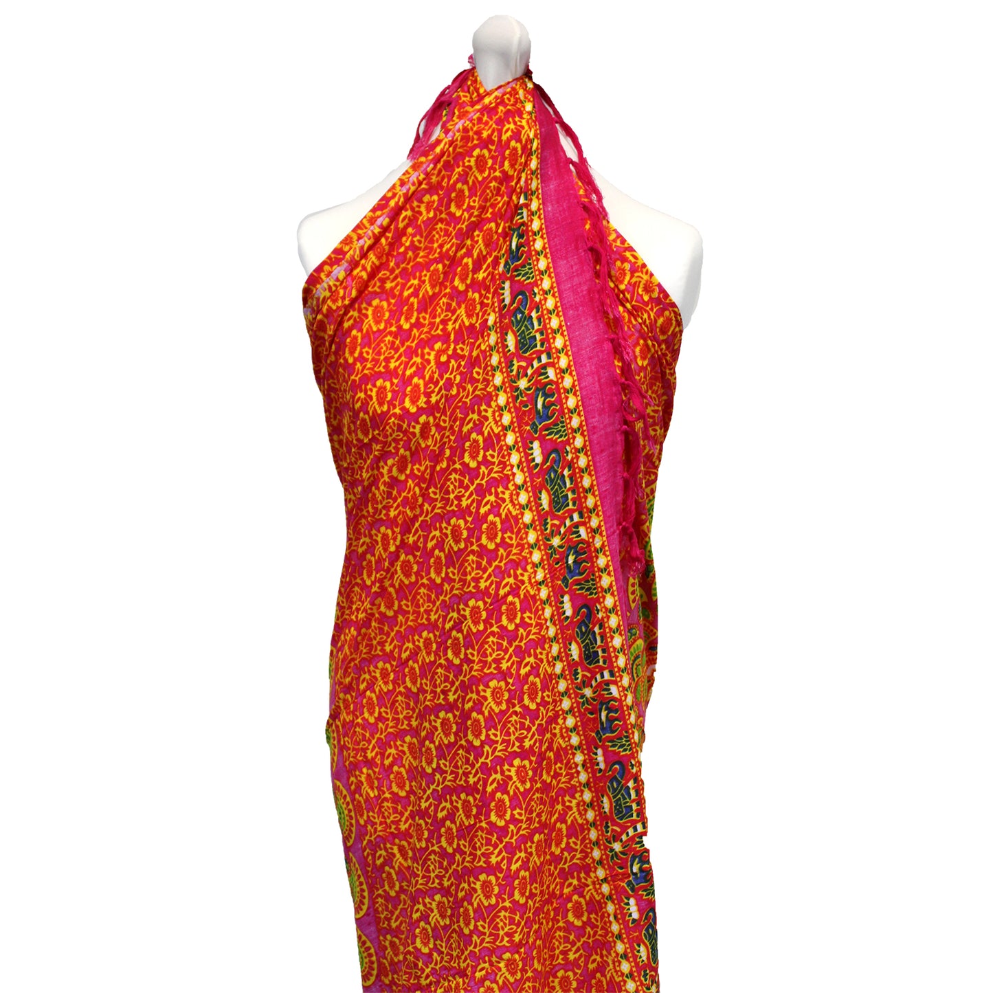 Ruby Lime  Mandela Sarong