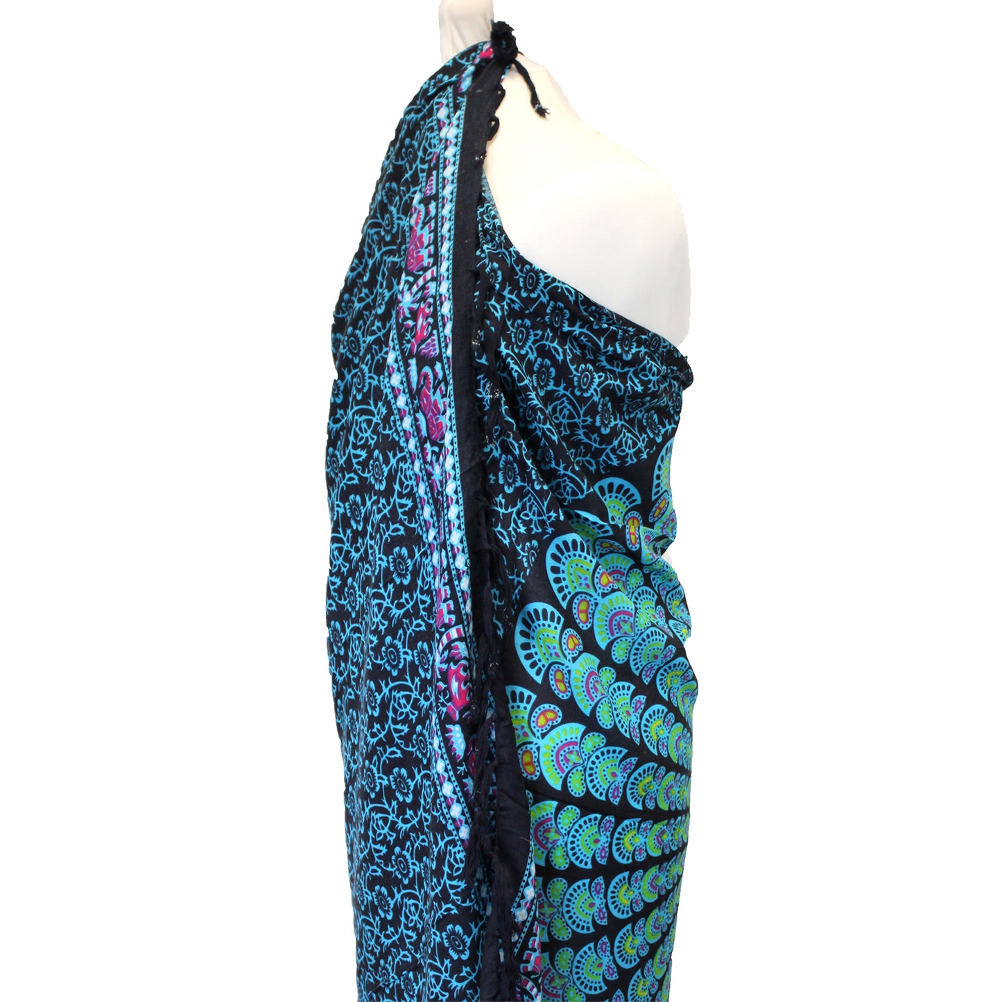 Peacock Classic  Mandela Sarong