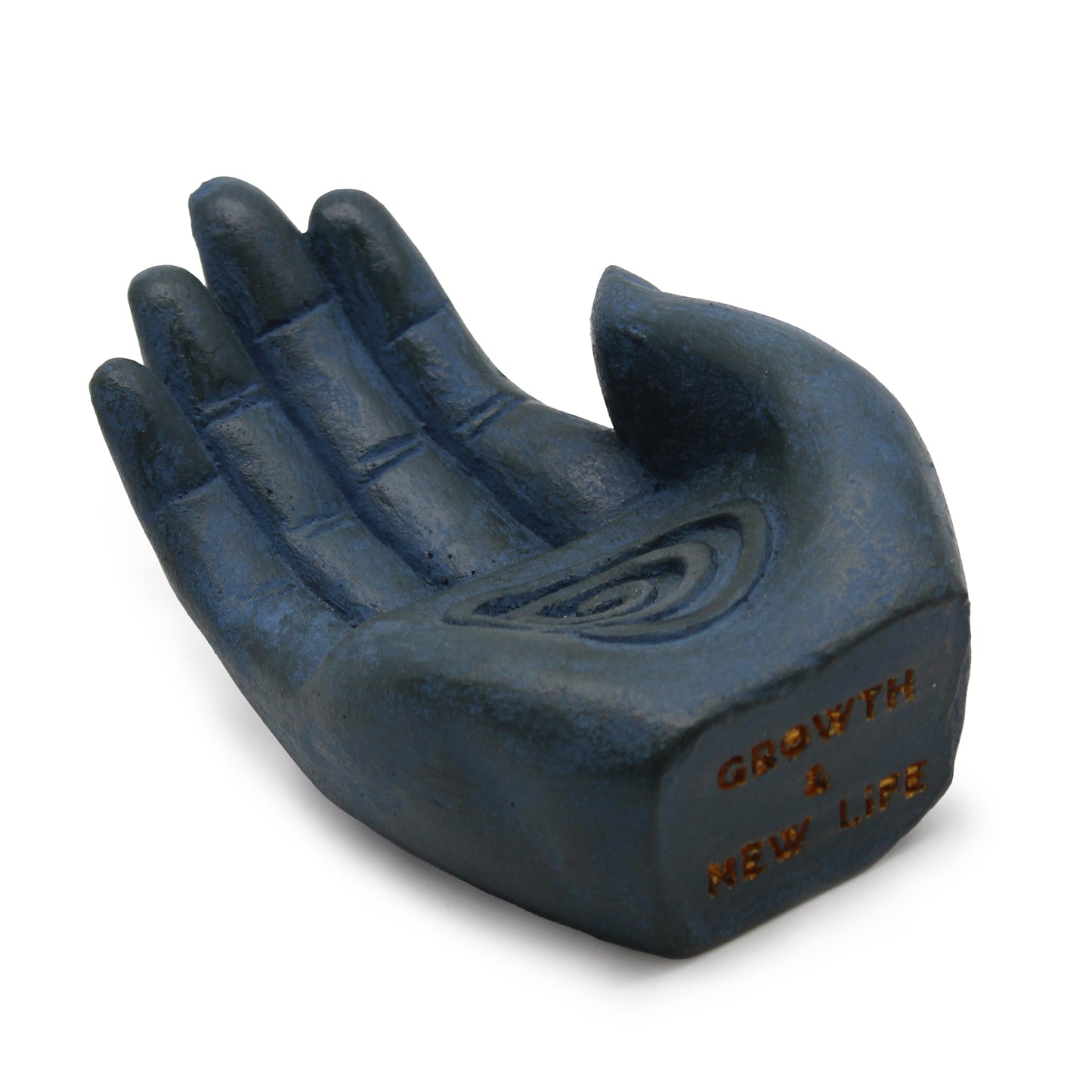 Hand Incense Burner - Fertility (blue)