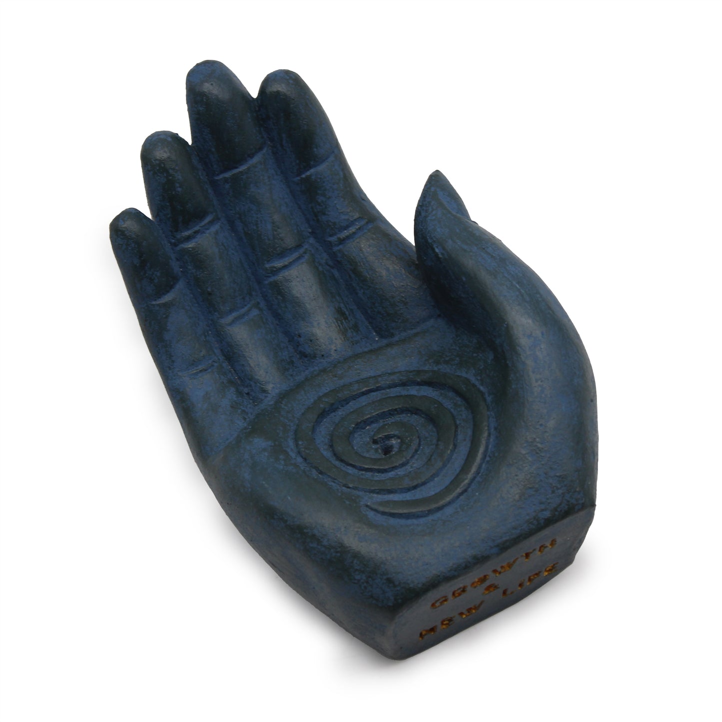 Hand Incense Burner - Fertility (blue)