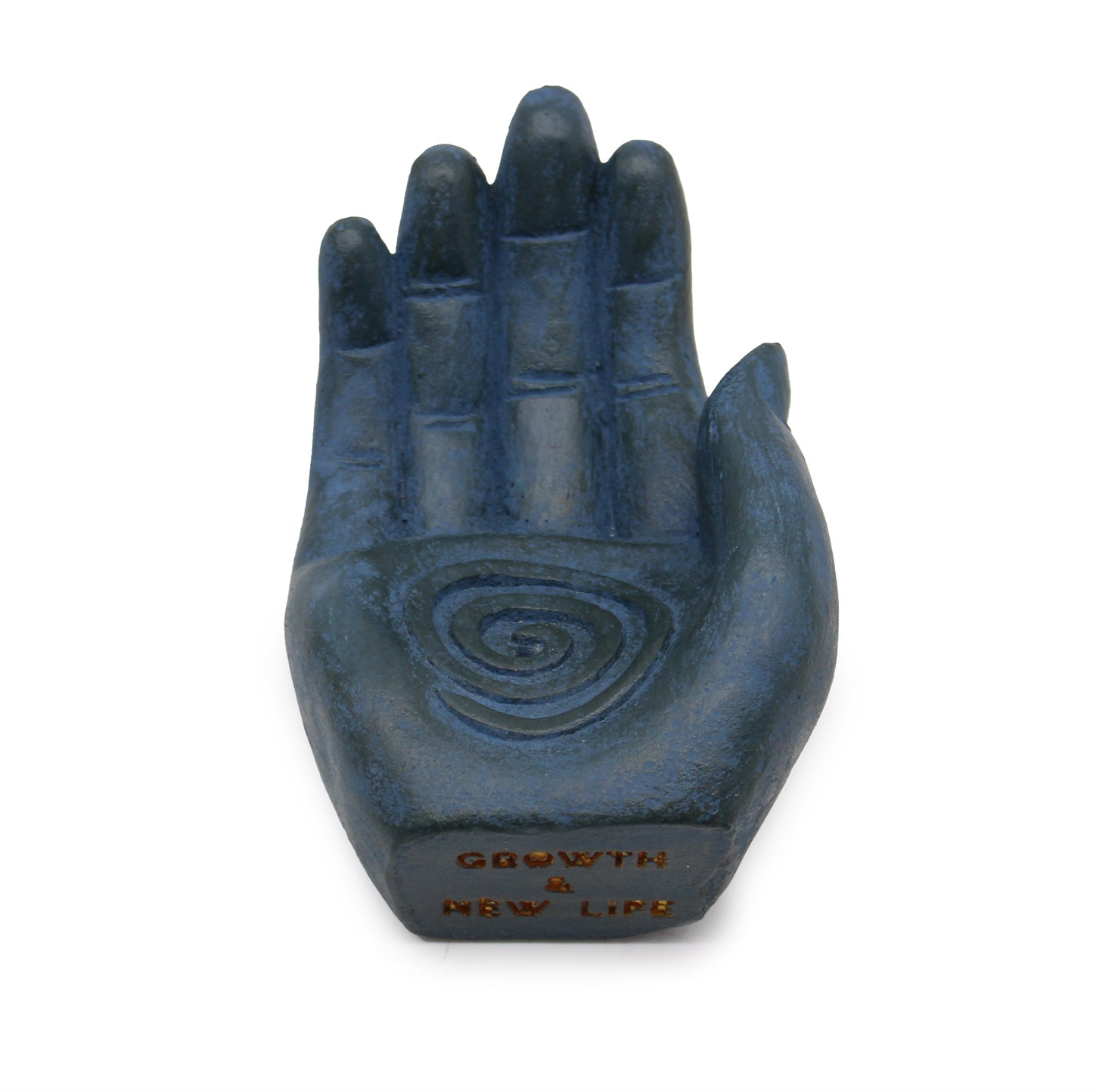 Hand Incense Burner - Fertility (blue)