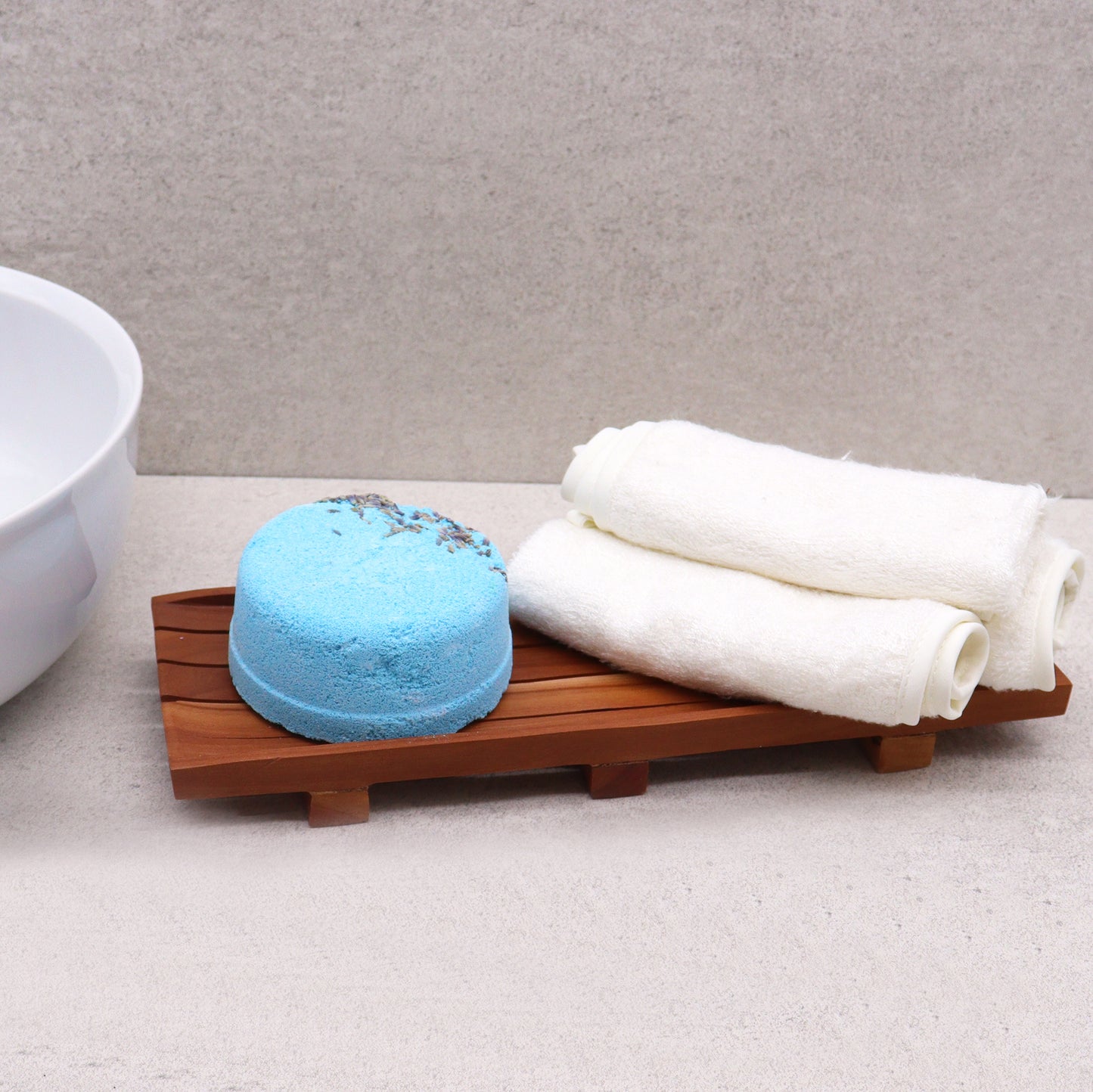 Large Soap Loaf Mahogany Tray