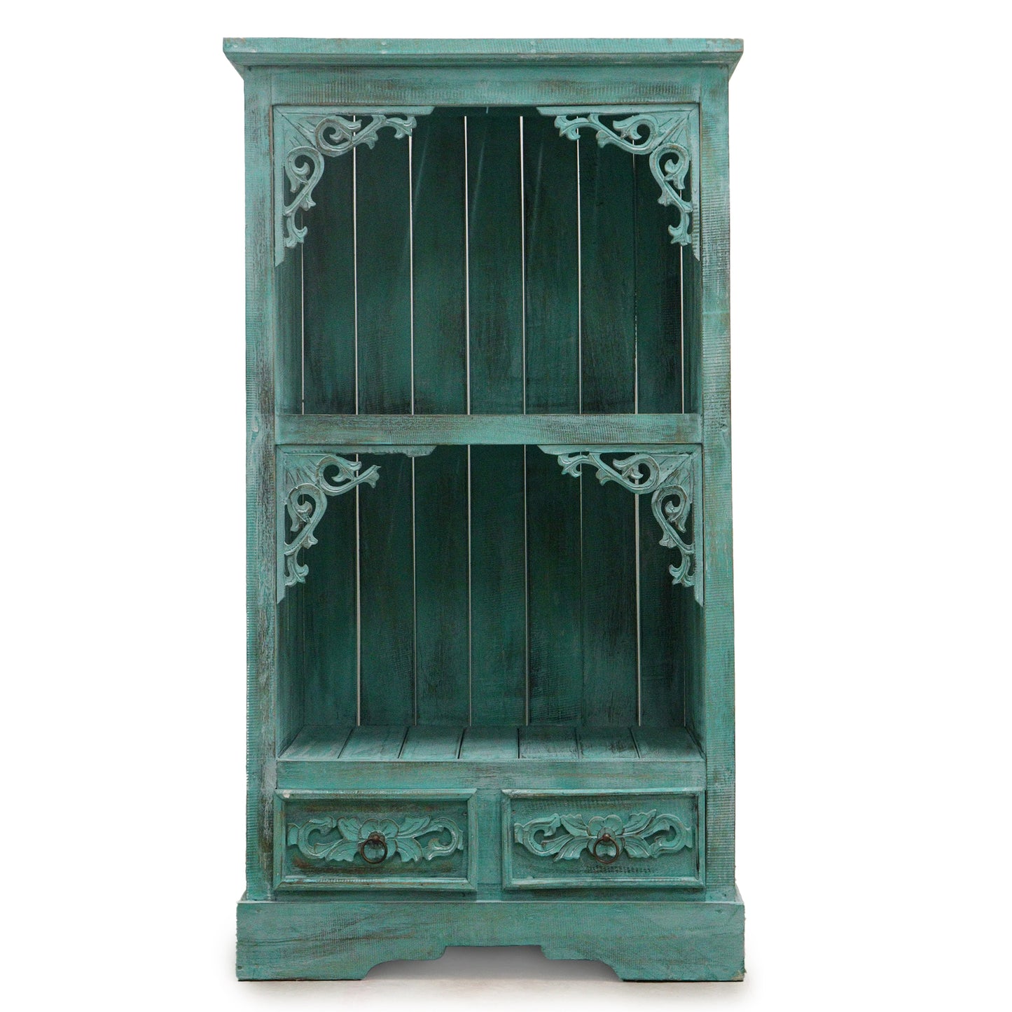 Albasia Cabinet - Turquoise wash