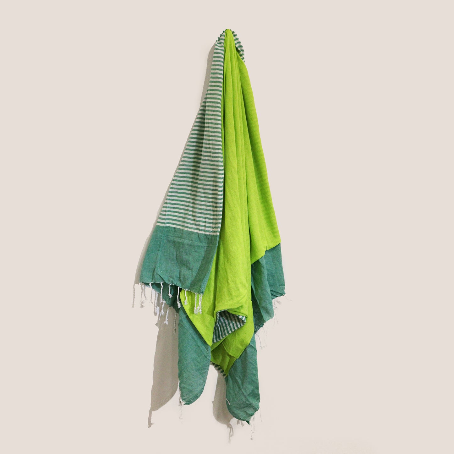 Cotton Pario Towel - 100x180 cm - Picnick Green