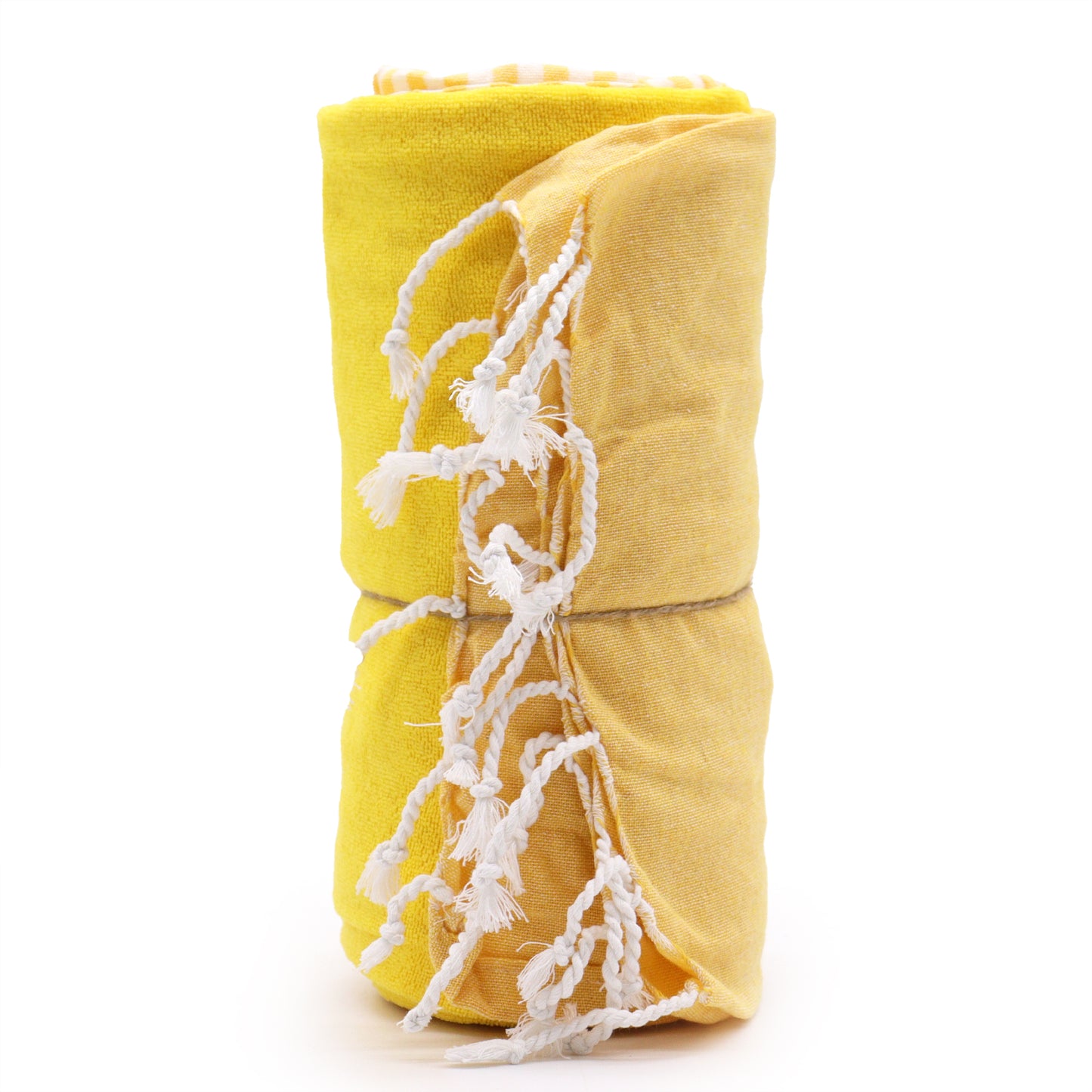 Cotton Pario Towel - 100x180 cm - Sunny Yellow