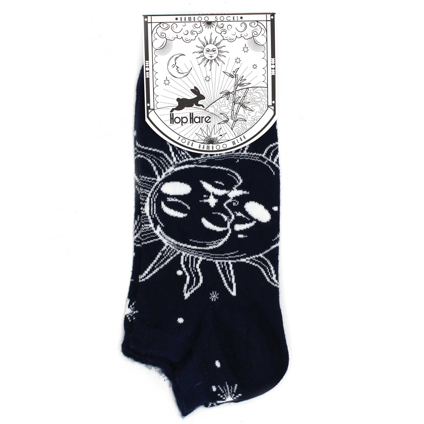 M/L Bamboo Socks Low (41-46) - Sun and Moon