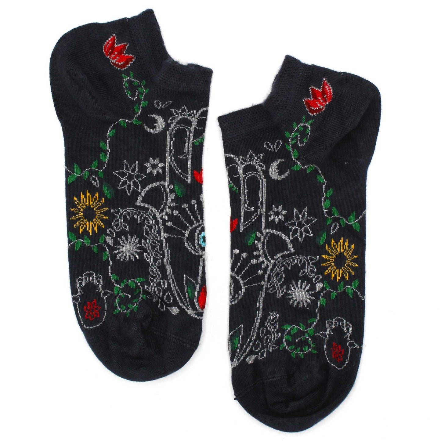 M/L Bamboo Socks Low (41-46) - Hamsa