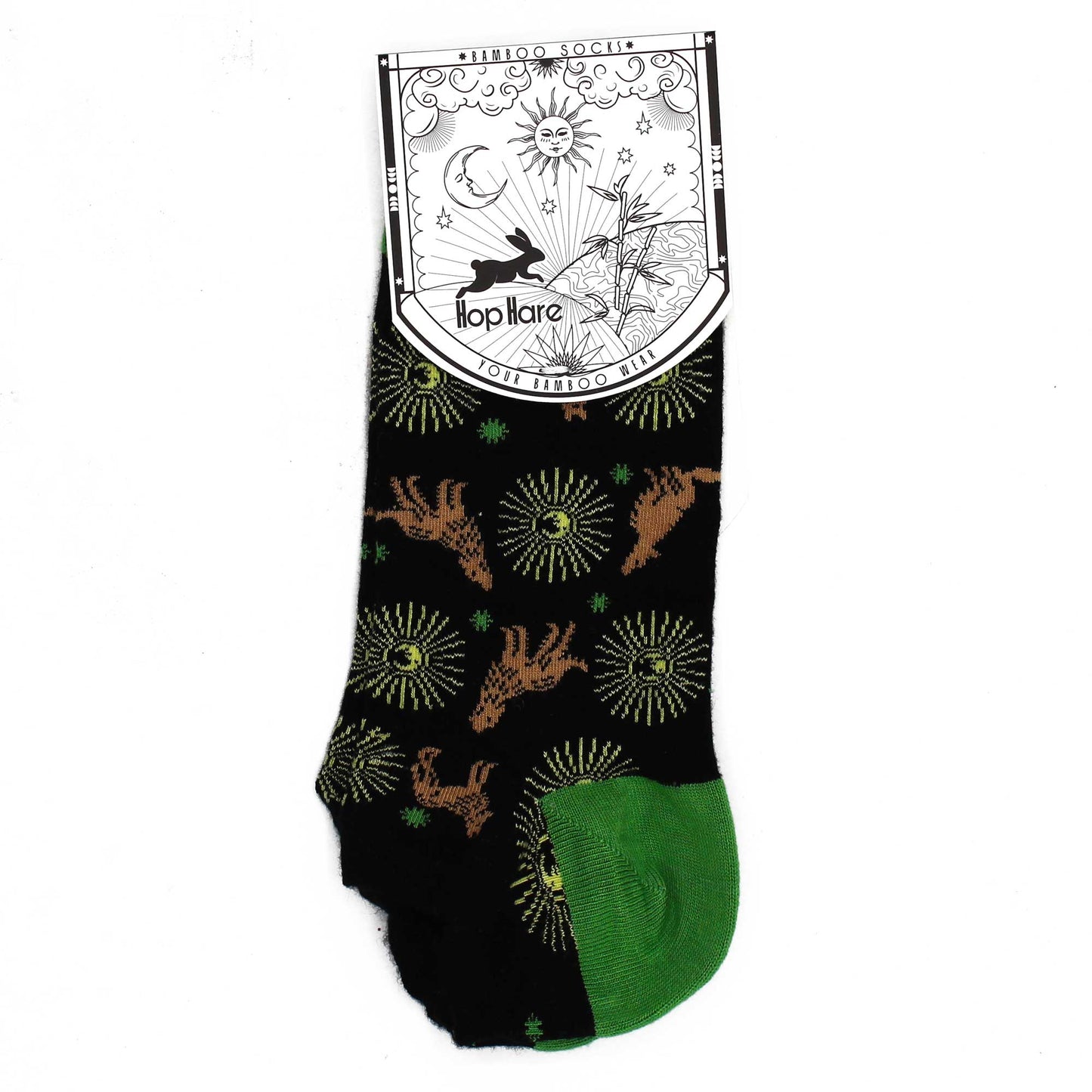 S/M Bamboo Socks Low (36-40) - Moonlight Wolfs