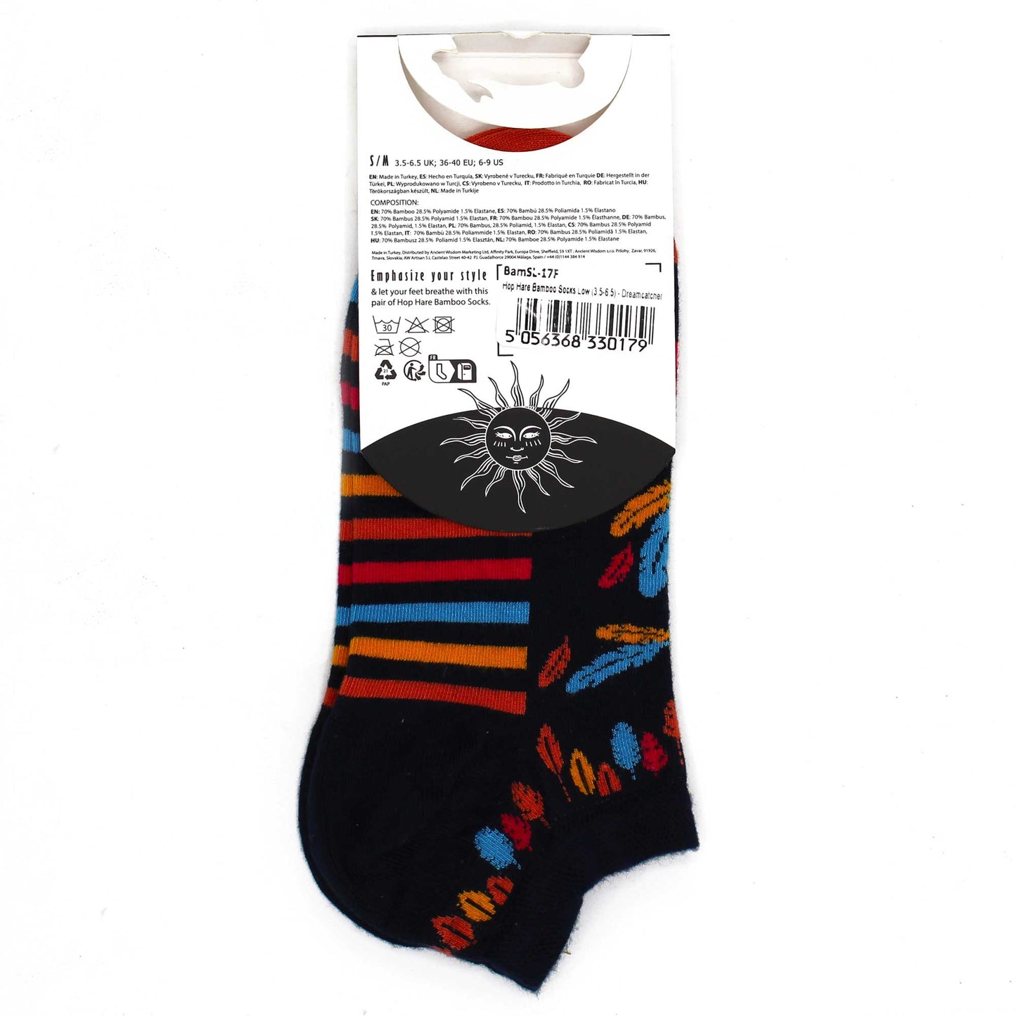 M/L Bamboo Socks Low (41-46) - Dreamcatcher