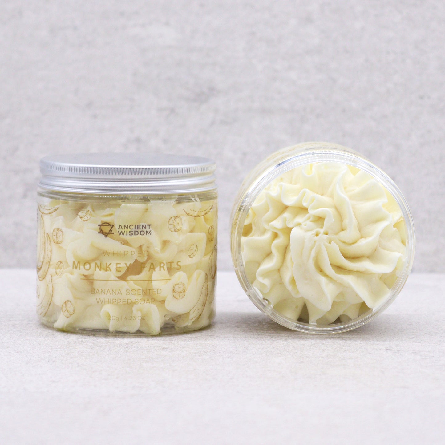 Banana Whipped Cream Soap 120g