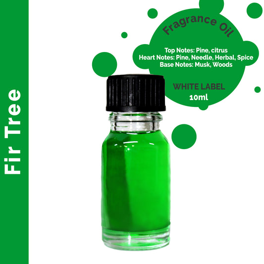 Customisable Fir Tree Fragrance Oil 10ml - 10 Pack