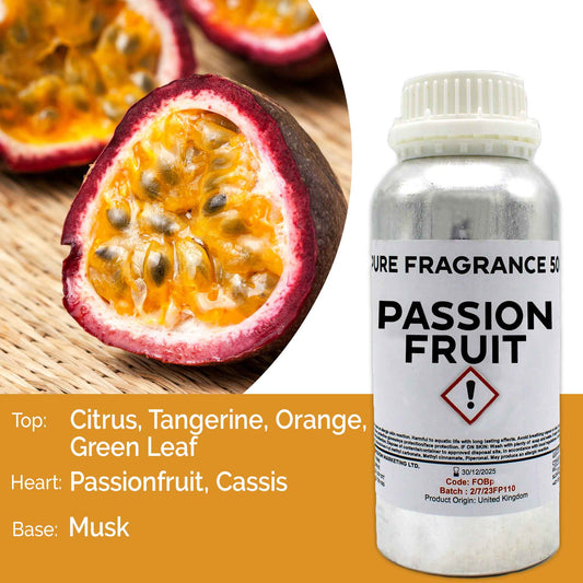 500ml (Pure) Fragrance Oil - Passion Fruit