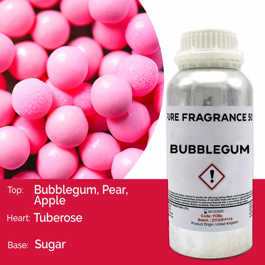 Bubble Gum Pure Fragrance Oil - 500ml