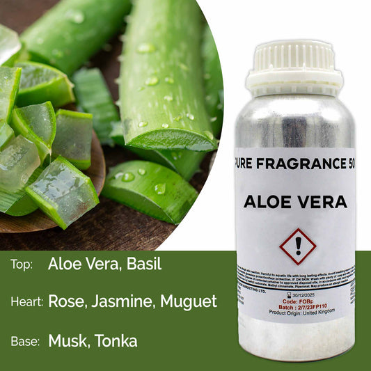 Aloe Vera Pure Fragrance Oil - 500ml